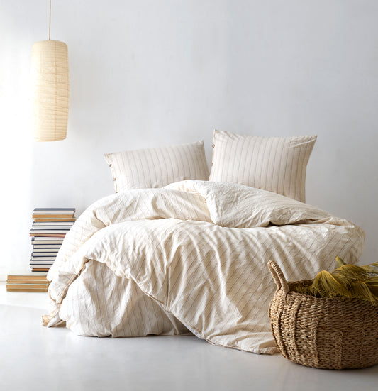 Lilense Dawn %100 Cotton Duvet Cover Set