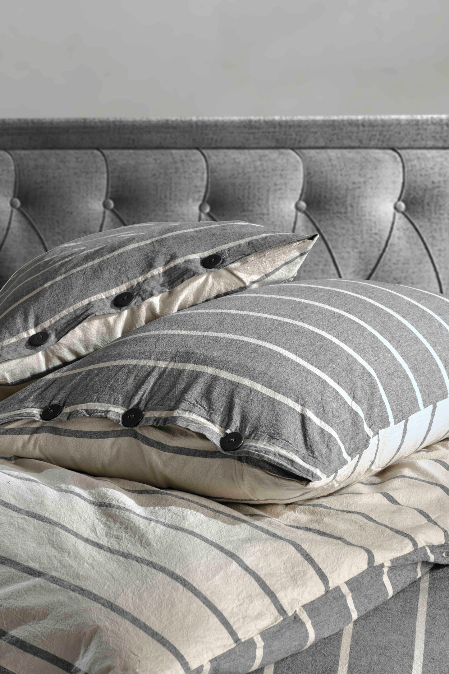 Lilense Flux %100 Cotton Duvet Cover Set Urban