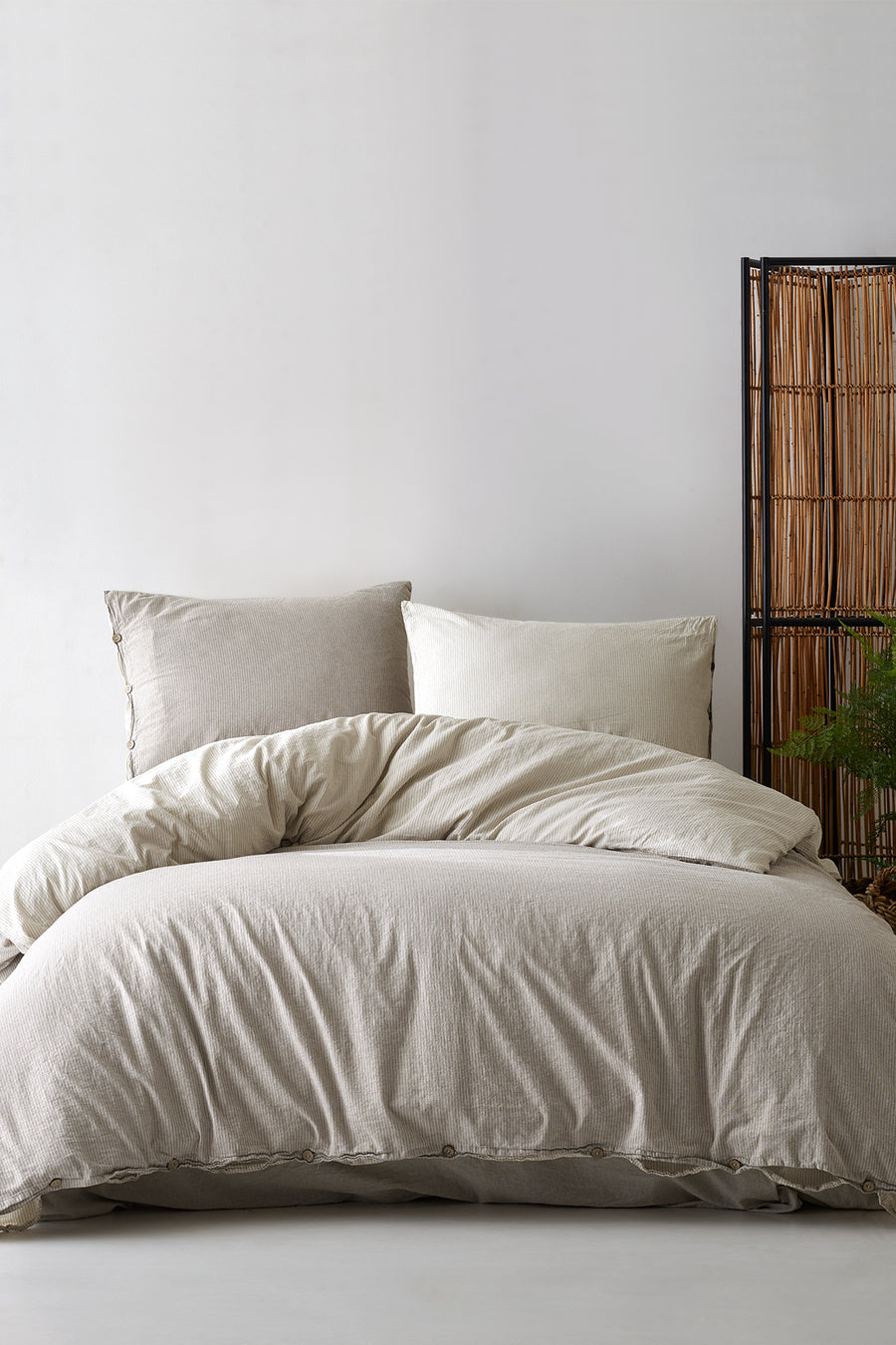 Lilense Nest %100 Cotton Duvet Cover Set Cottage